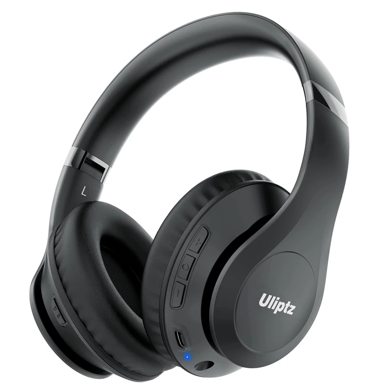 Uliptz Wireless Headphones Over Ear - 65 Hrs Playtime, BT 5.3