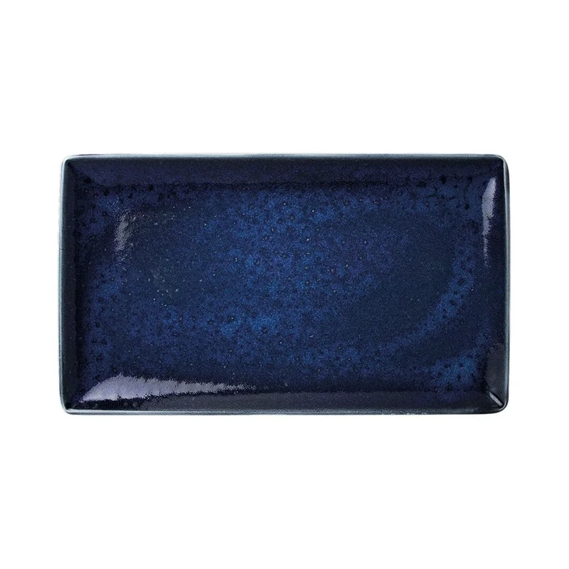 Steelite Vesuvius Lapis Rectangle Three 33cm x 19cm, Case of 6