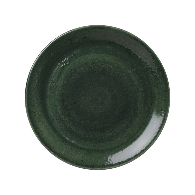 Steelite Vesuvius Burnt Emerald Coupe Plate 9inch / 23cm, Pack of 12