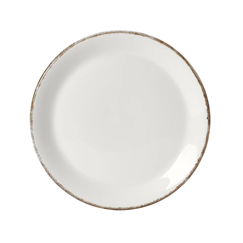Steelite Brown Dapple Coupe Plate 11.75inch / 30cm, Pack of 12