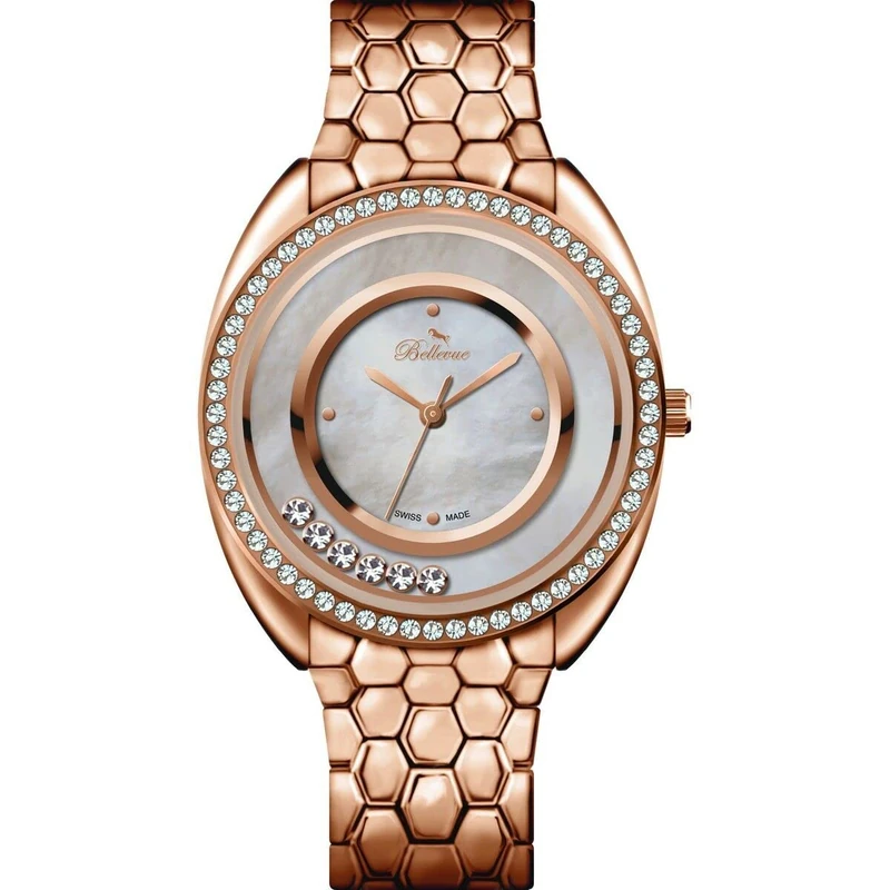 Bellevue Women's Watch F.50, Grey, 33MM, Bracelet