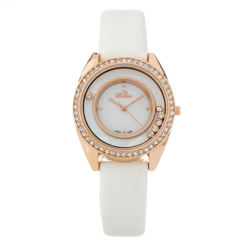 Bellevue Women's Watch E.50, White, 33MM, Strip - Image 1