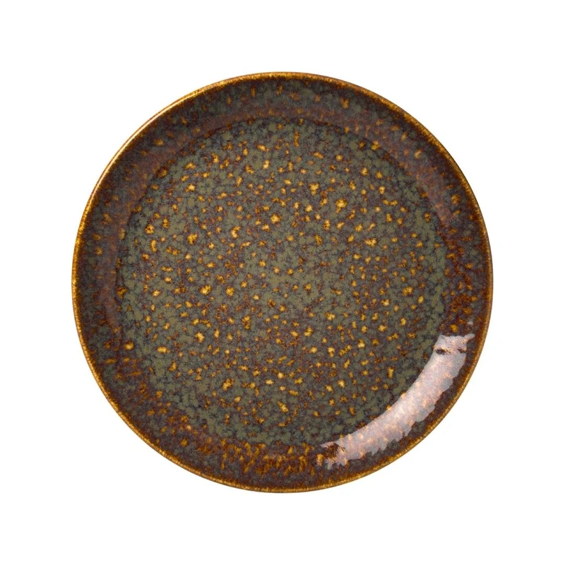 Steelite Vesuvius Amber Coupe Plate 11.8inch / 30cm, Pack of 12