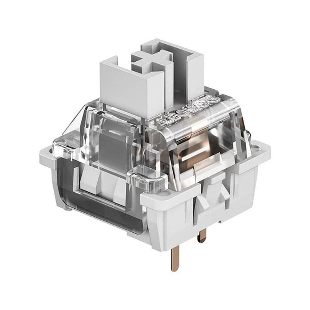 EPOMAKER LEOBOG Graywood V3 Mechanical Switch Set, Linear Switch, 40g, 3 Pins, 100 Pieces for Customizing Keyboards