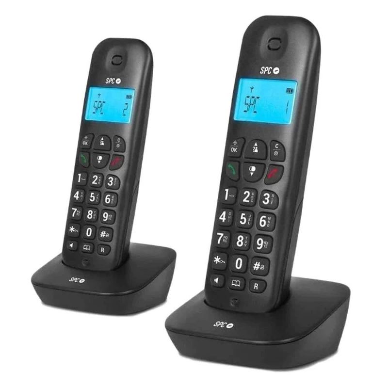 TELEFONO INALAMBRICO SPC AIR PRO Duo Negro - Image 1