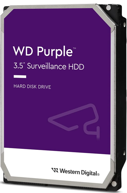 WD Purple 4TB Surveillance 3.5" Internal Hard Drive - AllFrame™ Technology - 180TB/yr, 64MB Cache, 3 Year Warranty