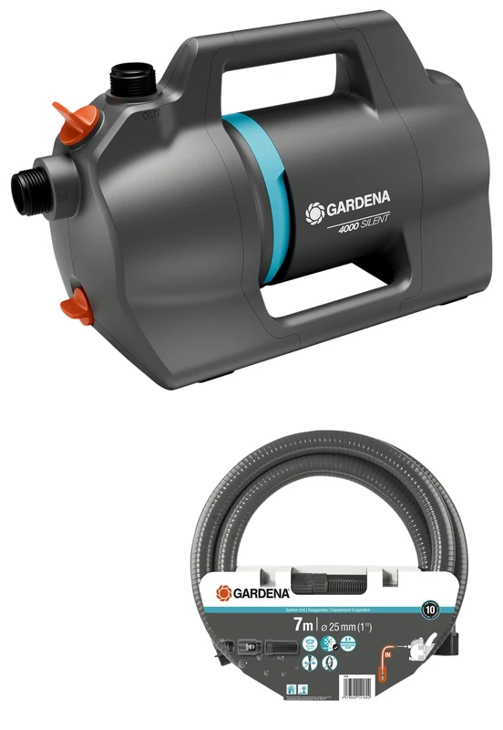 GARDENA 4100 Silent Gartenpumpen-Set 4100 l/h 36m