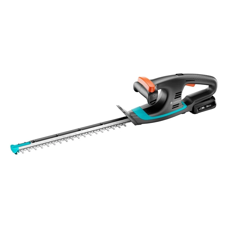 Gardena Battery Hedge Trimmer EasyCut 40/18 V P4A ready-to-use set: Hedge trimmer with precision blades and impact protection, ergonomic handle, lightweight design (14733-20)