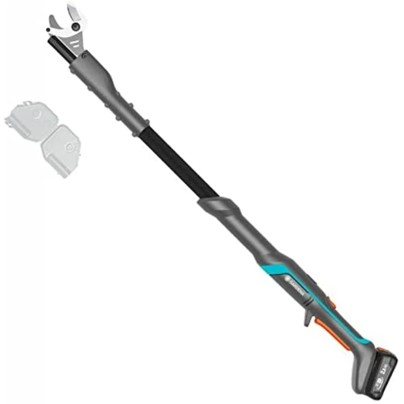 Gardena Battery Lopper EasyCut 110/18 V P4A ready-to-use set: Lopper for branches up to 2.5 metres tall, ergonomic handle, lightweight design, durable blades (14772-20)