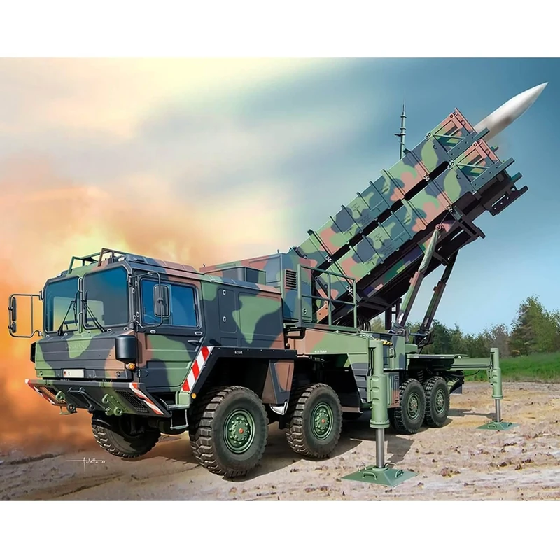 Trumpeter 1:35 - Patriot Absch ussrampe Auf 15t mil gl BR A1