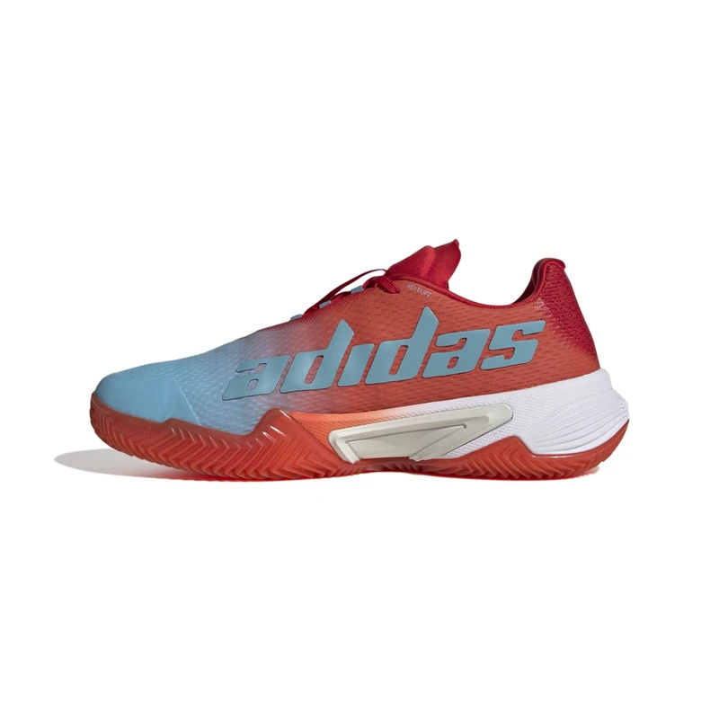 adidas Barricade W Clay Women's Trainers, Preloved Blue Silver Met Preloved Red, 6.5 UK