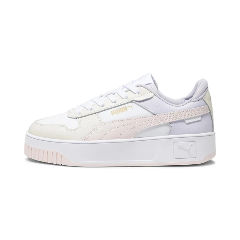 PUMA Womens 389390 Sneaker, Puma White Frosty Pink Alpine Snow, 3.5 UK