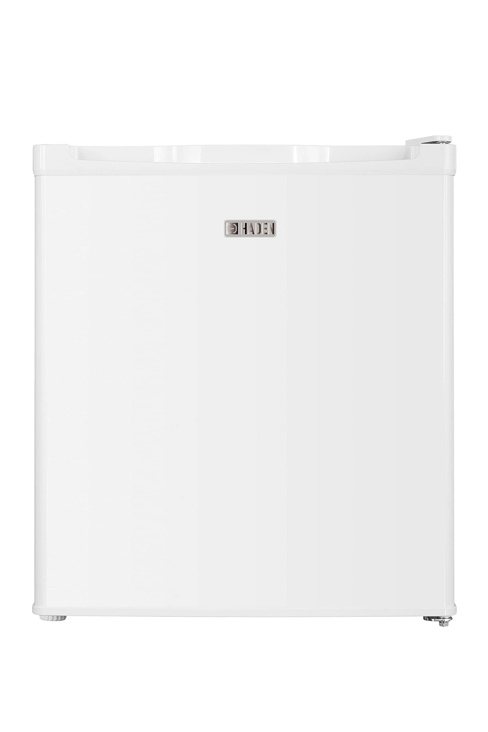 HADEN 41L Table Top Fridge - Quiet, Energy-Efficient Countertop Fridge with Chill Box and Mechanical Temperature Control - Perfect for Homes, Offices, Bars, and Restaurants - White