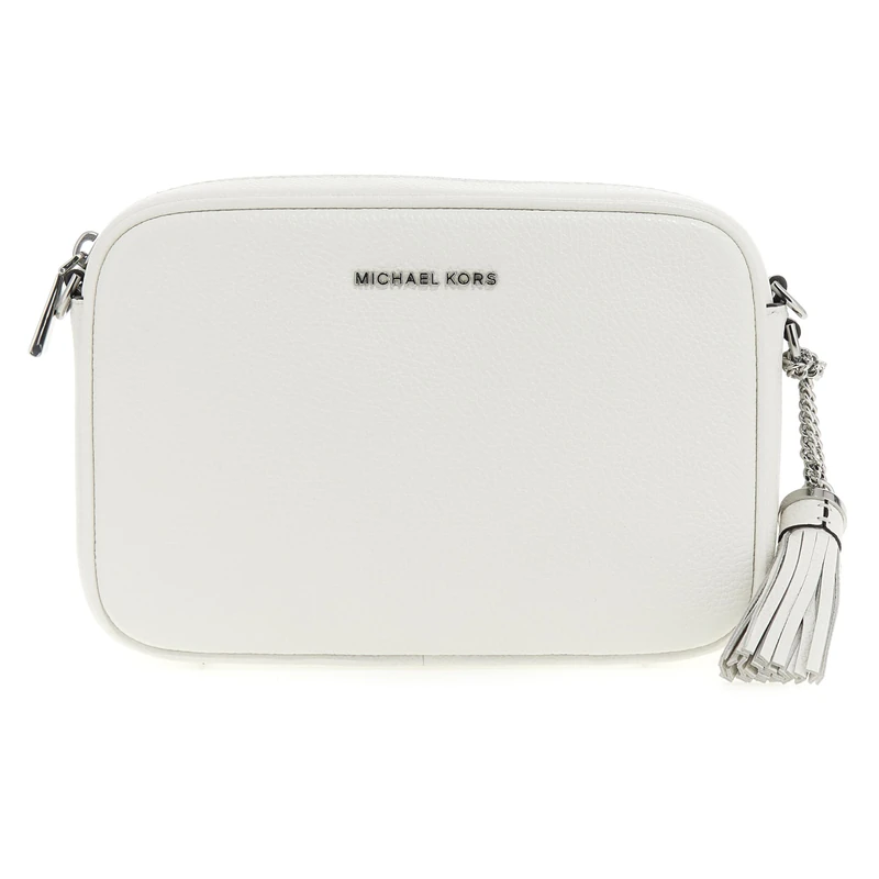 Michael Kors 32F7SGNM8L-085 JET SET MD CAMERA BAG Women Optic White Size One Size
