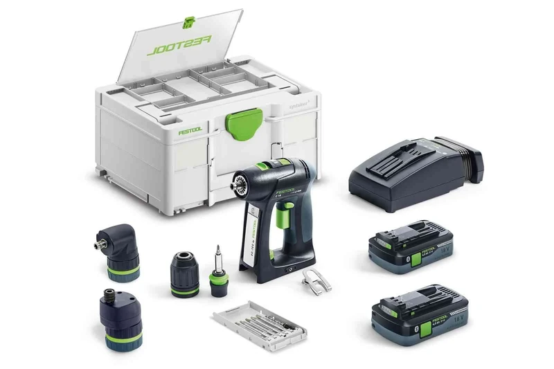 Festool Cordless Drill C 18 HPC 4,0 I-Set