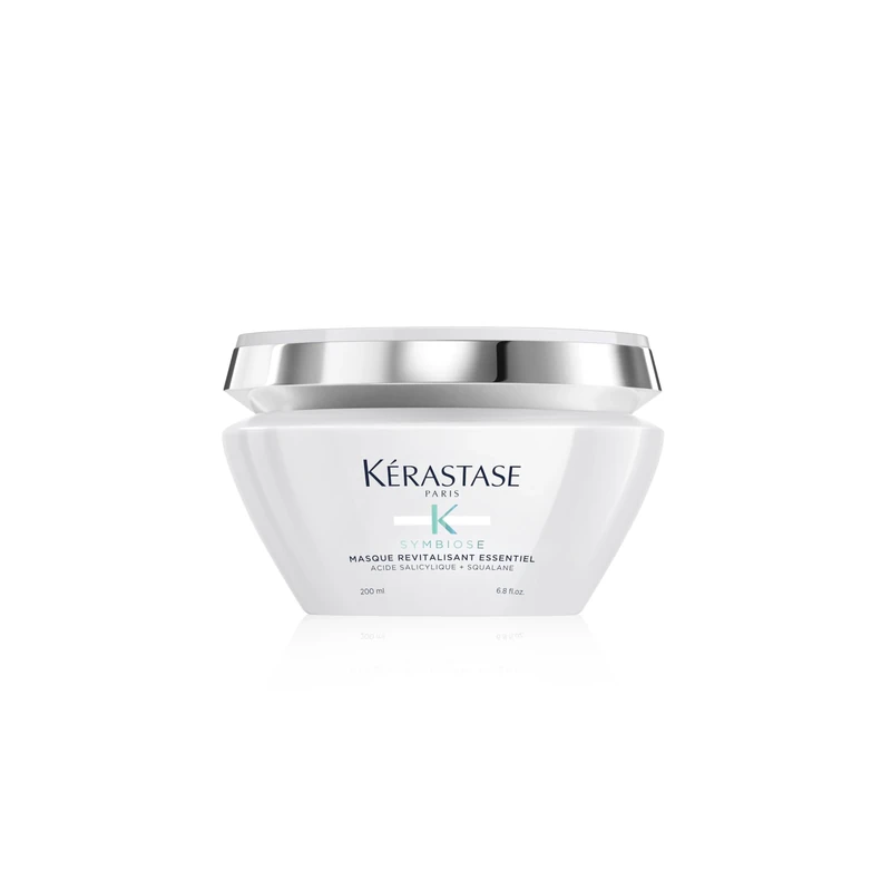 Kérastase Symbiose, Nourishing Anti-Dandruff Hair Mask, For Thick, Damaged Hair, Sulphate-Free, Masque Revitalisant Essentiel, 200ml