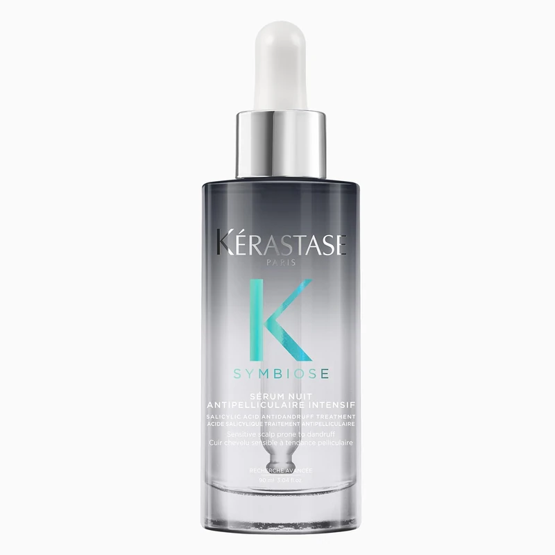 Kérastase Symbiose, Intensive Anti-Dandruff Cellular Night Hair Serum, for Sensitive, Dandruff-Prone Scalps, Sulphate-Free, Silicone-Free, Sérum Cellulaire Nuit Anti-Pelliculaire Intensif, 90 ml
