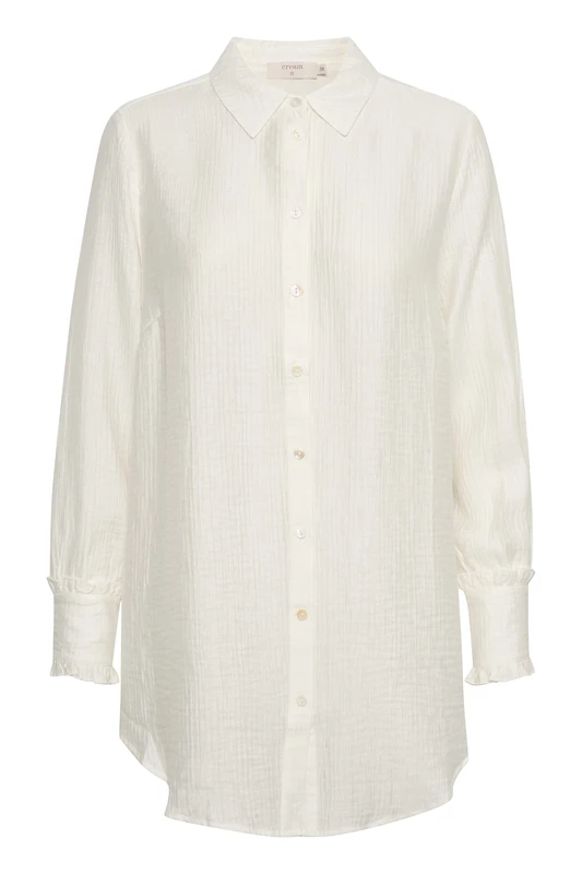 Cream Women's Crwilma Shirt, Snow White, 16