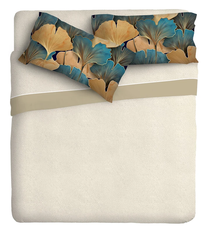 Fine-Art photo set 2 squares Drawing Gingko