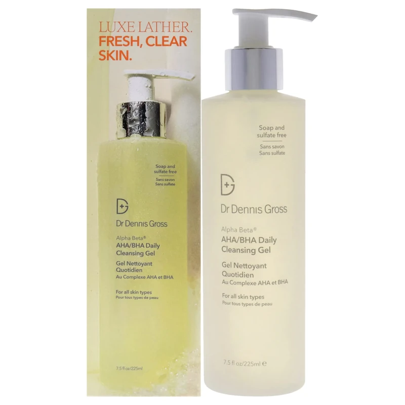 Dr. Dennis Gross Alpha Beta Daily Cleansing Gel For Unisex 7.5 oz Gel