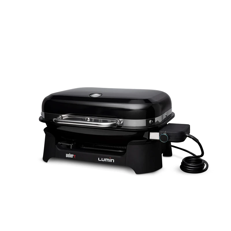 Weber Lumin Electric Grill Black (92010901) - 600 degreesF Searing Power