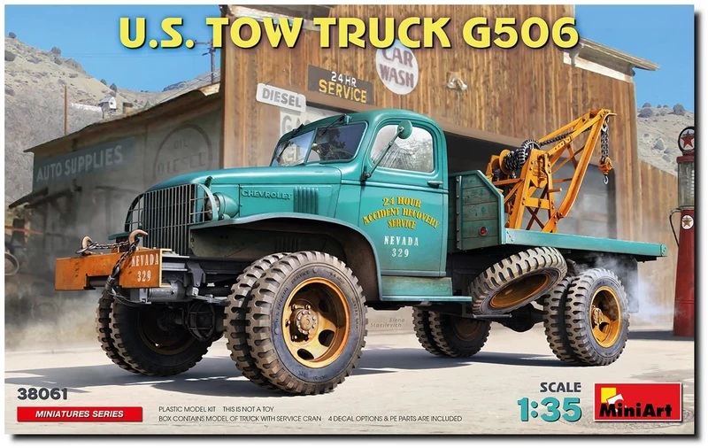 Miniart 1:35 : US Tow Truck G506