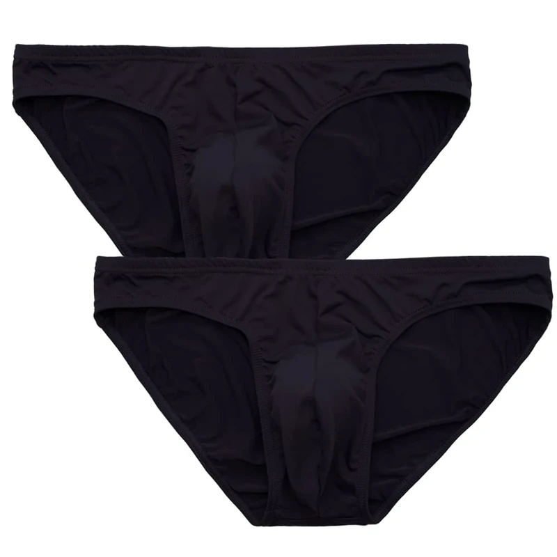 Summer Code Men's Low Rise Briefs - 5 Pack, Tagless Nylon/Spandex