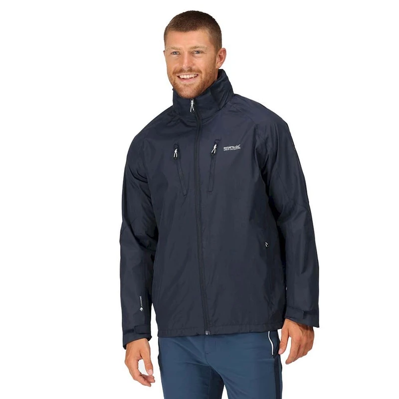 Regatta Men's Calderdale Iv Jacket, Navy, L UK