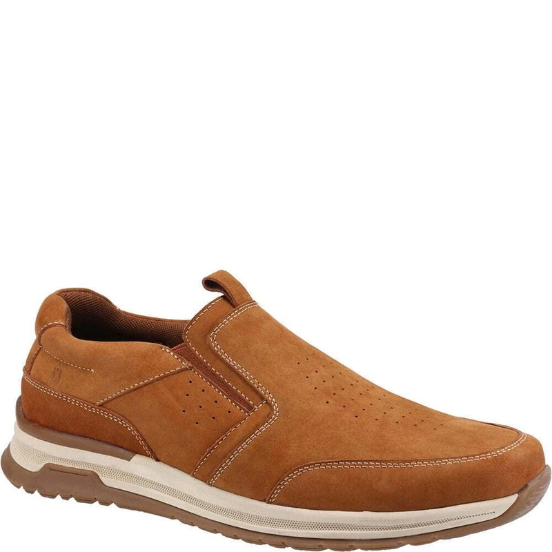 Hush Puppies Men's Cole Shoes, Tan, 12