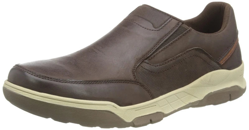 Hush Puppies Men's Fletcher Shoes, Brown, 6