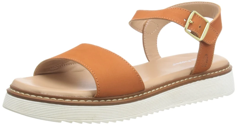Hush Puppies Women's Cassie Sandals, Coral, 8