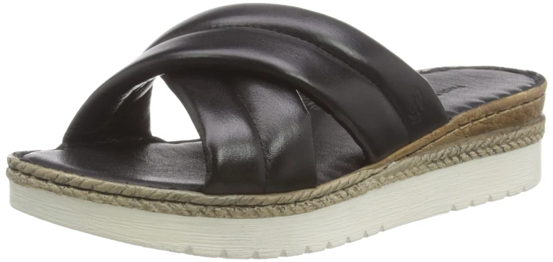 Hush Puppies Women's Samira Mule Sandals, Black, 8