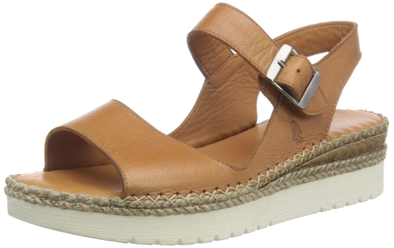 Hush Puppies Women's Stacey Sandals, Tan, 8