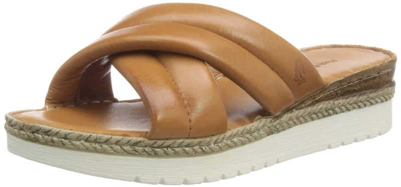 Hush Puppies Women's Samira Mule Sandals, Tan, 8