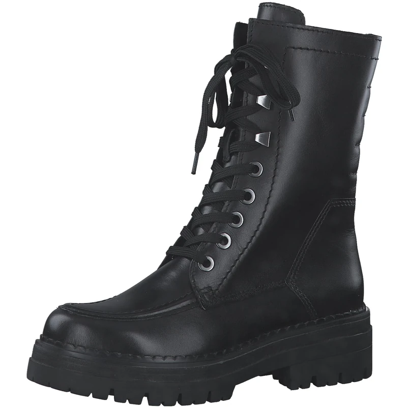 MARCO TOZZI Women's 2-26211-41 Bootie laced, Black, 8