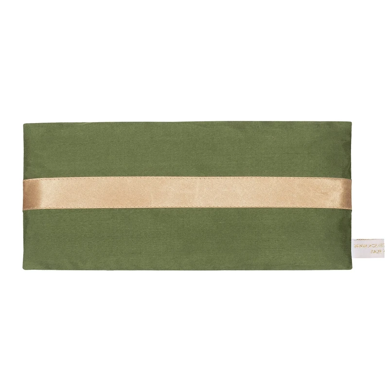 Holistic Silk Lavender Eye Pillow Aventurine 21 cm Length x 9.5 cm Width - Image 1