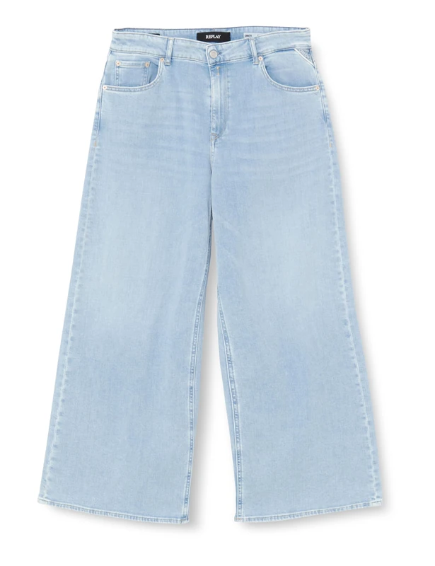 REPLAY Women's WA512 Umath Comfort Jeans, Light Blue 010, 30W / 34L