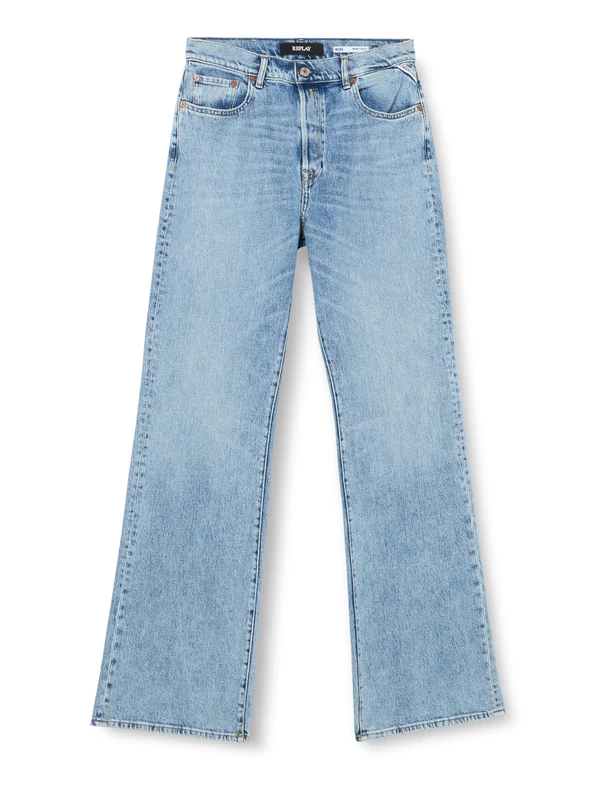 REPLAY Damen Jeans Becka, Light Blue 010 (Blau), 23W / 30L