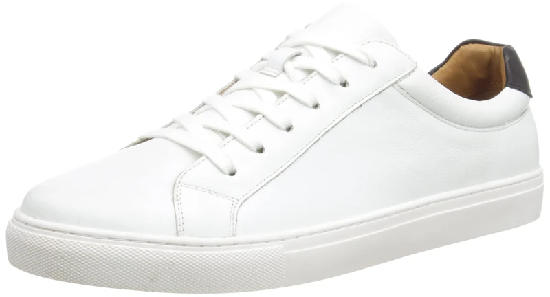 Hush Puppies Men's Colton Sneaker, White, 10 UK