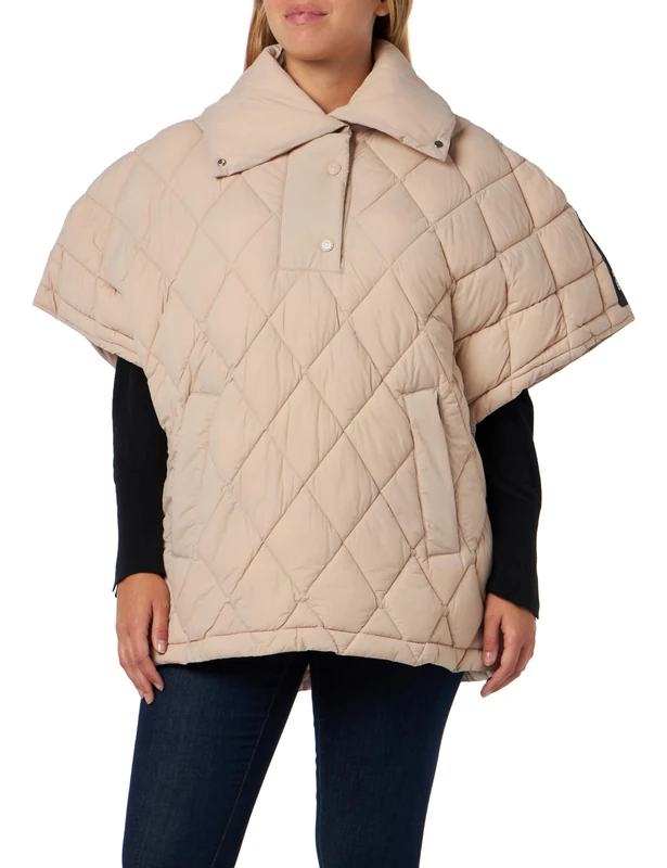 REPLAY women's vest with collar, Desert 526 (Brown), L