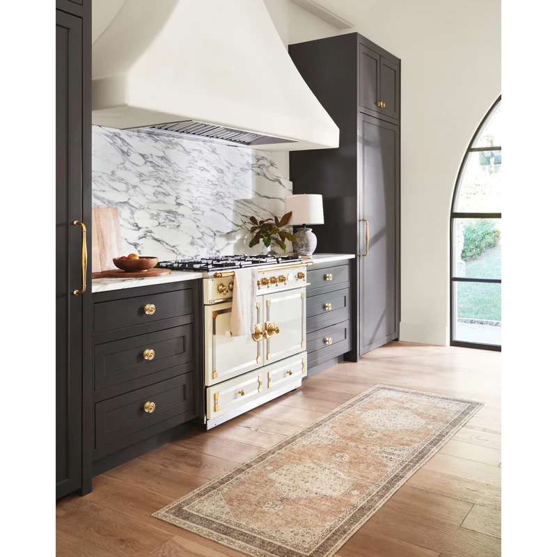 Livabliss x Becki Owens Lila Vintage Rug, Runner Rugs Living Room 80x220 cm, Hallway, Kitchen Area, Traditional Multicoloured Boho Style, Easy Care, Bohemian Large Rug, Tan, Brown, Grey