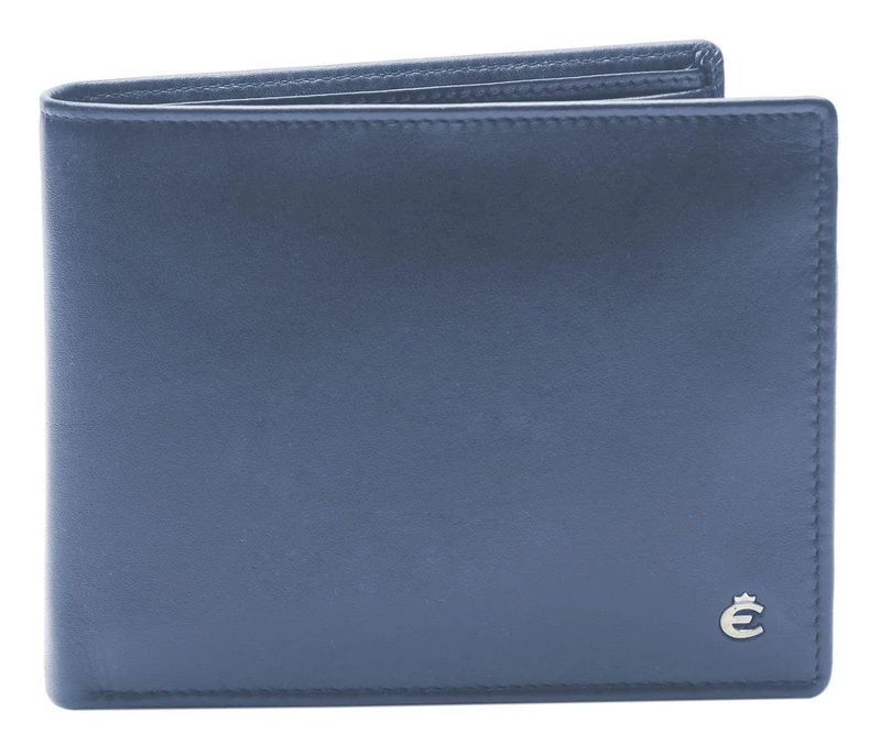 Esquire Wallet 22954903 Blue 03 11.5 x 9 cm Hombre, Blue 03, 11,5 x 9 cm, Classic
