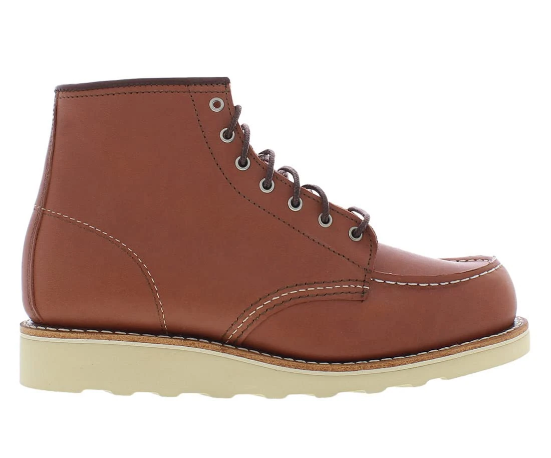 Red Wing 6 Inch Classic Moc Womens - Auburn - 38.5 EU