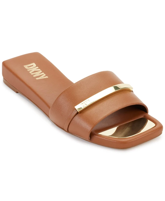 DKNY Women's Alaina Flat Shoes, Dk Cognac, 6.5 UK