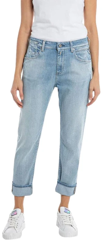 REPLAY Women's WA416 Marty Deep Jeans, Light Blue 010-2, 31W / 30L