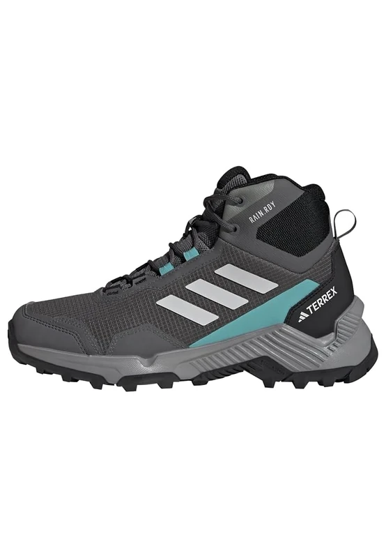 adidas Women's Eastrail 2.0 Mid RAIN.RDY Hiking Waterproof Shoes, Grey Five/Dash Grey/Core Black, 5.5 UK