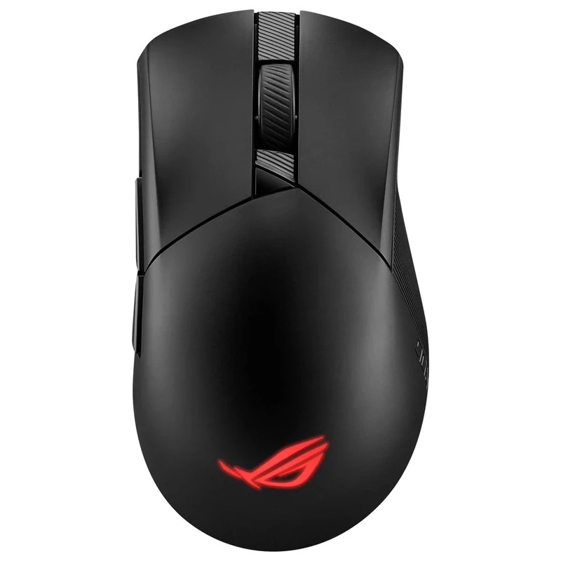 ASUS ROG Gladius III Wireless AimPoint Gaming Mouse, Connectivity (24GHz RF, Bluetooth, Wired), 36000 DPI sensor, 6 programmable buttons, ROG SpeedNova, Replaceable switches, Paracord cable, Black