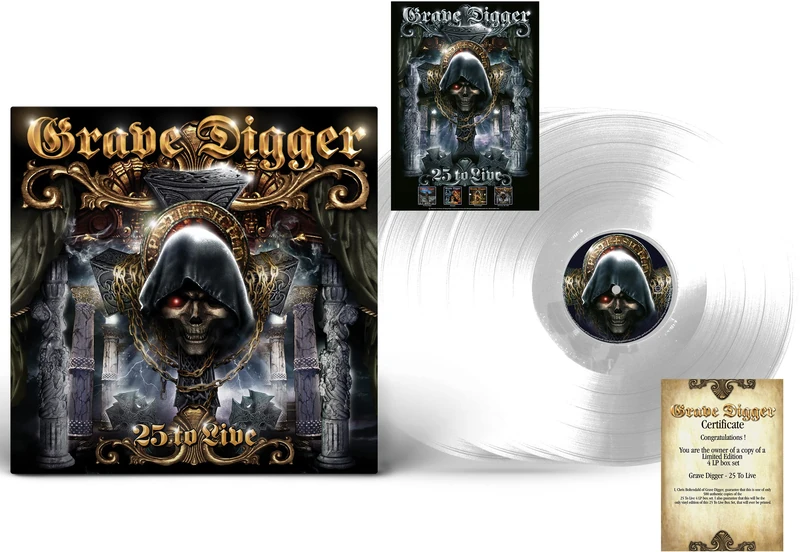 25 to Live (Ltd. 4lp Box Set/Crystal Clear+Poster) [VINYL] - Image 1