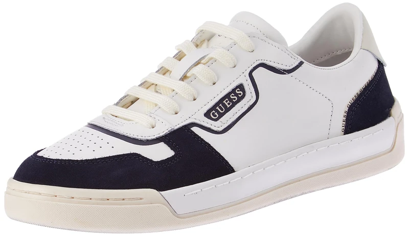 Guess FM6SVIELE12 STRAVE Vintage Men White Blue UK 8