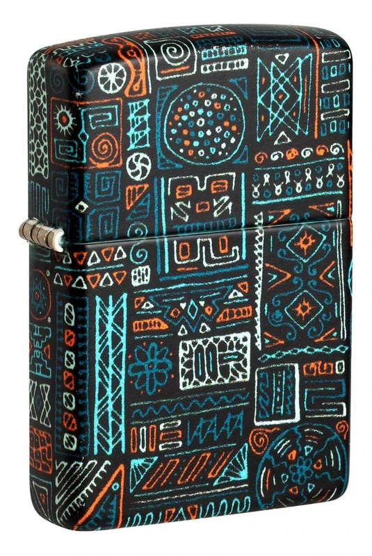 Zippo Lighter, Metal, Black Matte, One Size